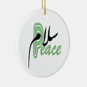 Salaam Peace moslim Keramisch Ornament (Rechts)