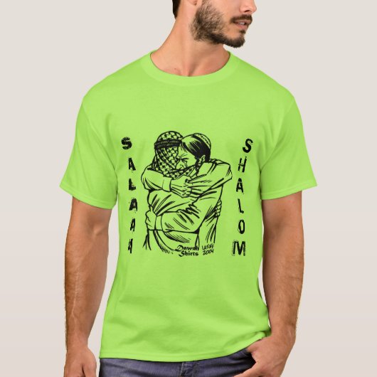 Salaam Shalom T-shirt (Voorkant)