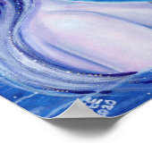 Salacia godin van het zee van Renee L Lavoie Poster (Hoek)