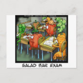 Salad Bar Exam Funding Briefkaart (Voorkant)