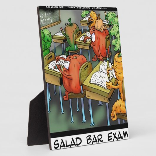 Salad Bar Exam Funny Fotoplaat (Zijkant)