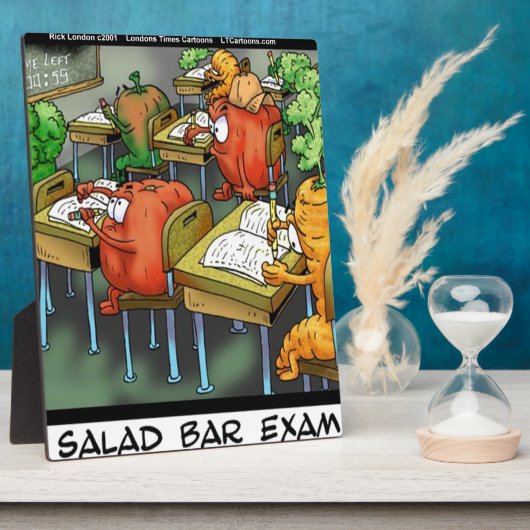 Salad Bar Exam Funny Fotoplaat (Zijkant)
