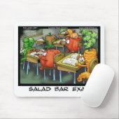 Salad Bar Exam Funny Gifts T - shirts Kaarten & Mo Muismat (Met muis)
