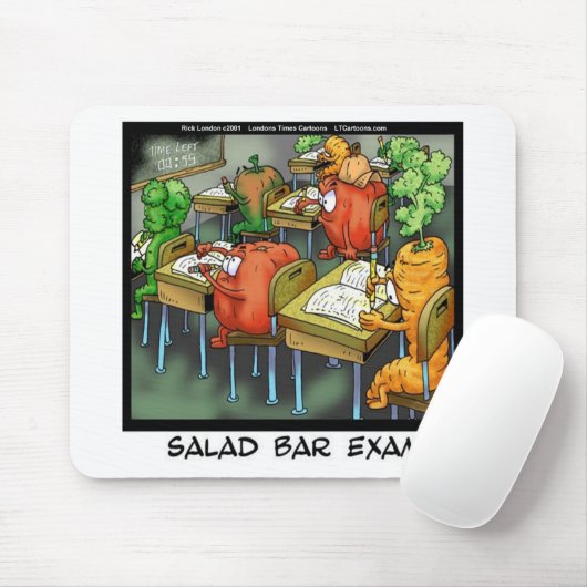 Salad Bar Exam Funny Muismat (Met muis)