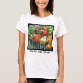 Salad Bar Exam Funny T-shirt (Voorkant)