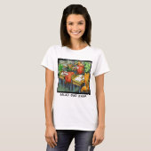 Salad Bar Exam Funny T-shirt (Voorkant volledig)