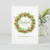 Salad Bliss Kaart (Staand voorkant)