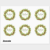 Salad Bliss Ronde Sticker (Vel)