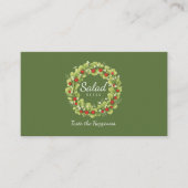 Salad Bliss Visitekaartje (Voorkant)