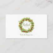 Salad Bliss Visitekaartje (Voorkant)