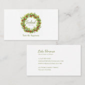 Salad Bliss Visitekaartje (Voorkant / Achterkant)