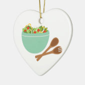 Salad Bowl Keramisch Ornament (Links)