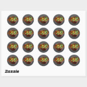 Salad Bowl Ronde Sticker (Vel)