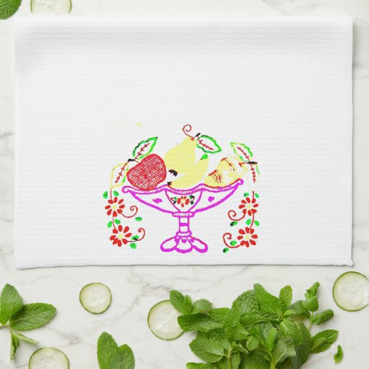 Salad Bowl Theedoek (Gevouwen)