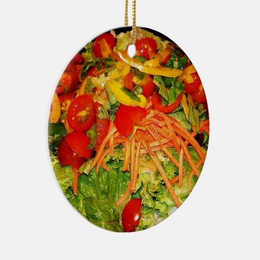 Salad Brite Keramisch Ornament (Rechts)