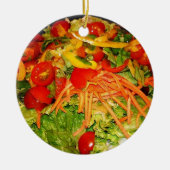 Salad Brite Keramisch Ornament (Voorkant)