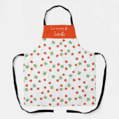 Salad caprese italiaanse keukenmakerspasta schort (Voorkant)