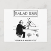 Salad Cartoon 4257 Briefkaart (Voorkant)