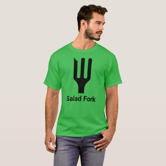Salad Fork Shirt (Voorkant volledig)
