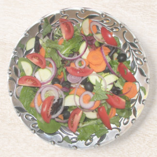 Salad onderzetter! zandsteen onderzetter