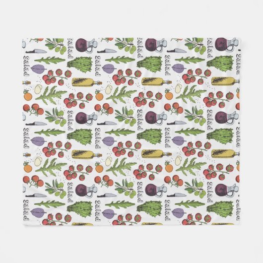 Salad Pattern dekens (Voorkant (Horizontaal))