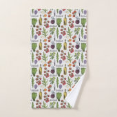 Salad Pattern-handdoekset Bad Handdoek (Handdoek)