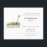 Salad Restaurant Grote opening Flyer<br><div class="desc">Elegante en schattige handgeschilderde waterverf frisse sla en salade greens illustratie voor elke frisse eten of salade winkel grote opening of zakelijke promotie flyers.</div>