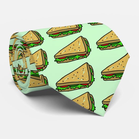 Salad Sandwich Stropdas (Opgerold)