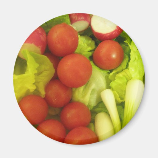 Salad Vegetables Magnet (Voorkant)