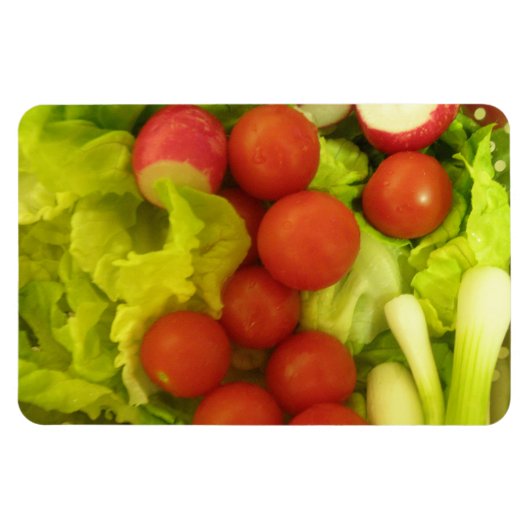 Salad Vegetables Premium Magnet Magneet (Horizontaal)