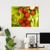 Salad Vegetables Print (Thuiskantoor)