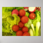 Salad Vegetables Print (Voorkant)