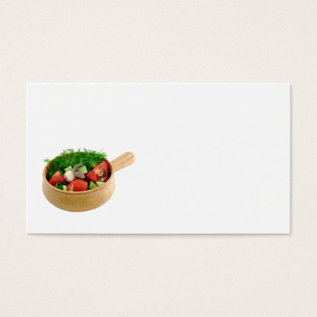 Salad Visitekaartje (Voorkant)