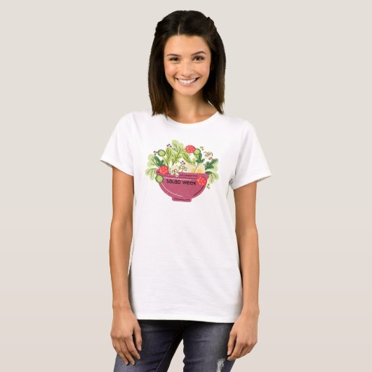 Salad Week T-shirt (Voorkant volledig)