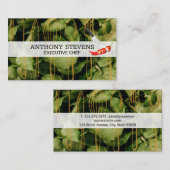 Saladbar | chef | keukenwaren visitekaartje (Voorkant / Achterkant)