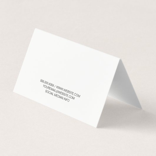 Saladbar | culinair visitekaartje (Achterkant)