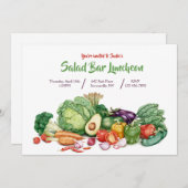 Saladbar Kaart (Voorkant / Achterkant)