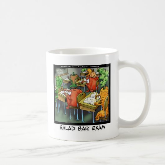 Salade Bar Examen Grappig Koffiemok (Rechts)