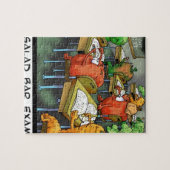 Salade Bar Examen Grappig Legpuzzel (Horizontaal)