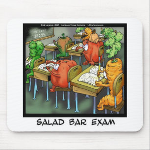 Salade Bar Examen Grappig Muismat
