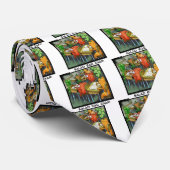 Salade Bar Examen Grappig Stropdas (Opgerold)