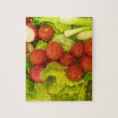 Salade Groenten Puzzel (Verticaal)