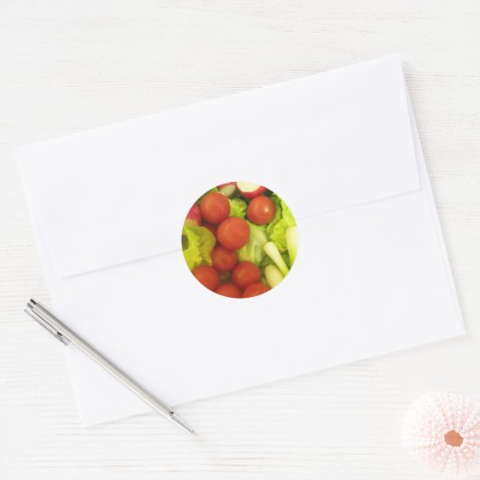 Salade groenten Stickers (Envelop)
