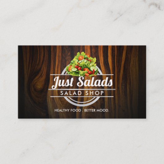 Salade Logo visitekaartjes (Voorkant)