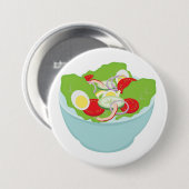 Salade Ronde Button 7,6 Cm (Voorkant /achterkant)