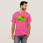Salade sla tomatenpaprika t-shirt (Voorkant volledig)