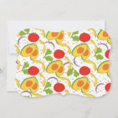 Salade Taco Over Taco Feest Verjaardag Elke Leefti Kaart (Achterkant)