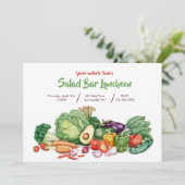 Saladebar Kaart (Staand voorkant)