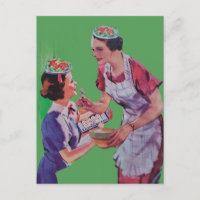 Saladehoeden Moeder en Dochter collage