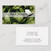 saladestang | Chef-kok Visitekaartje (Voorkant / Achterkant)